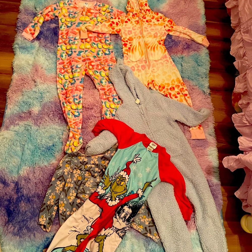 Toddler girl winter pajamas in bulk 5t